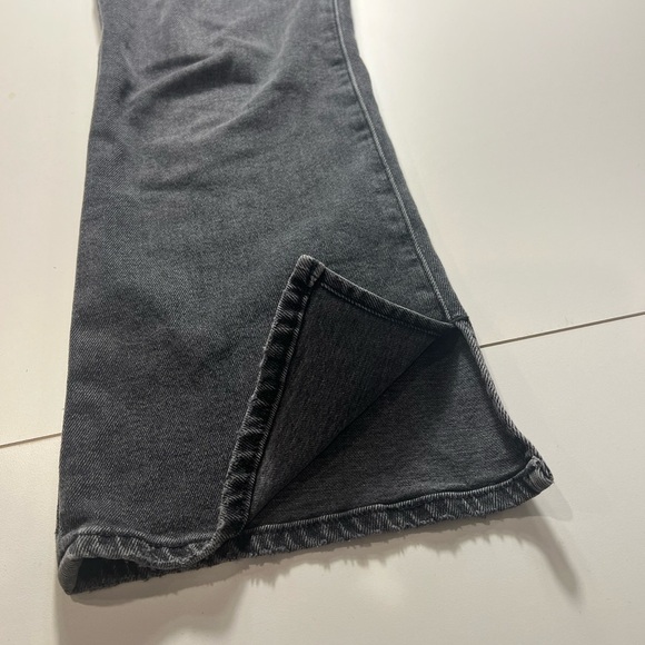 Hudson 28 denim Blair high-rise bootcut crop Women's Gray Jeans pockets - Picture 5 of 12